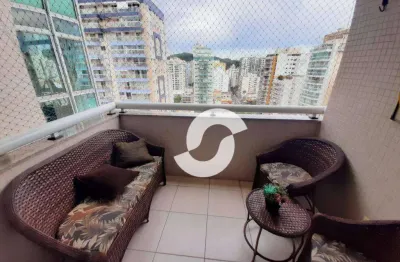 Apartamento de 2 quartos com varanda e vaga em icaraí - niterói/rj