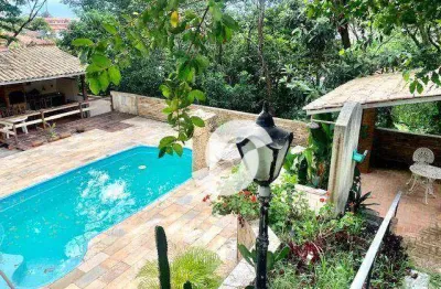 Casa com 4 dormitórios à venda, 255 m² por r$ 730.000,00 - pendotiba - niterói/rj
