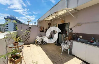 Cobertura com 3 dormitórios à venda, 152 m² por r$ 950.000,00 - icaraí - niterói/rj