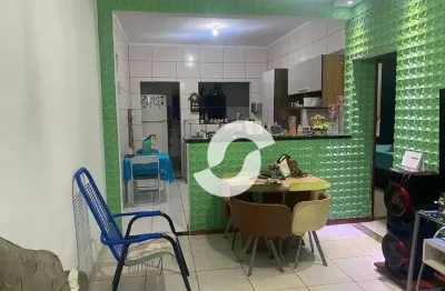 Casa com 2 dormitórios à venda, 60 m² por r$ 195.000,00 - barro vermelho - são gonçalo/rj