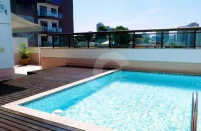 Cobertura à venda, 252 m² por r$ 1.850.000,00 - icaraí - niterói/rj