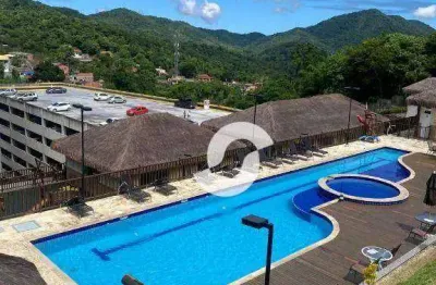Apartamento com 3 dormitórios, suíte e varanda gourmet 65 m² - venda por r$ 330.000, rio do ouro - são gonçalo/rj