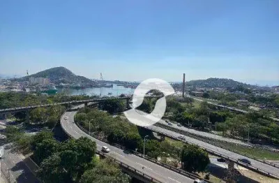 Apartamento com vista deslubrtante para baia de guanabara r$260 mil
