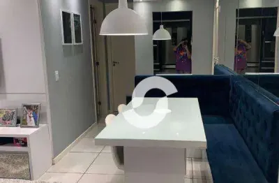 Excelente apartamento 75m², 2 quartos, fino acabamento, condomínio com lazer de clube. localização estratégica: niterói, sg, praias, região dos lagos