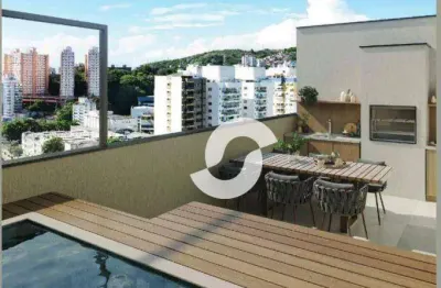 Cobertura com 4 dormitórios à venda, 194 m² por r$ 3.600.000,00 - icaraí - niterói/rj