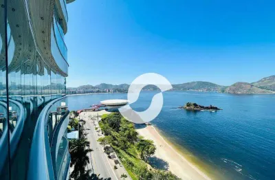 Venha morar com a mais bela vista da cidade neste apartamento de alto padrão!