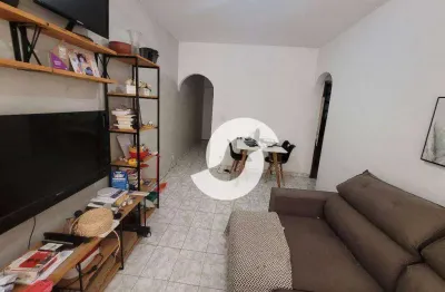 Apartamento em icaraí, excelente localização, vazio, com 1 dormitório à venda, 43 m² por r$ 340.000 - icaraí - niterói/rj