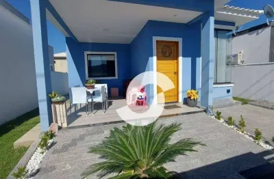 Casa com 3 dormitórios à venda, 98 m² por r$ 495.000,00 - pindobas - maricá/rj