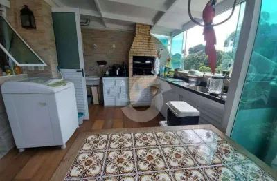 Cobertura com 2 dormitórios à venda, 91 m² por r$ 980.000,00 - badu - niterói/rj