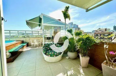 Cobertura com 3 dormitórios à venda, 250 m² por r$ 1.499.000,00 - ingá - niterói/rj
