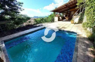 Casa com 3 dormitórios à venda, 220 m² por r$ 850.000,00 - pendotiba - niterói/rj