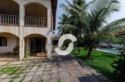 Casa à venda, 398 m² por r$ 1.500.000,00 - itaipu - niterói/rj