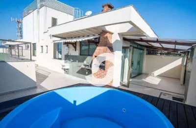 Cobertura à venda, 118 m² por r$ 550.000,00 - pendotiba - niterói/rj