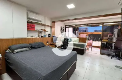 Apartamento com 1 dormitório à venda, 87 m² por r$ 750.000,00 - são francisco - niterói/rj