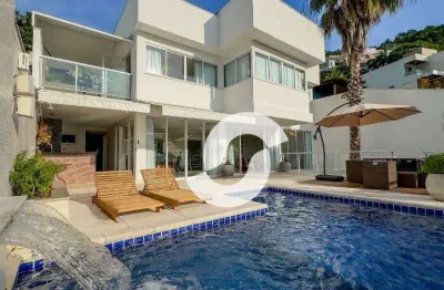 Casa com 5 dormitórios à venda, 620 m² - charitas - niterói/rj