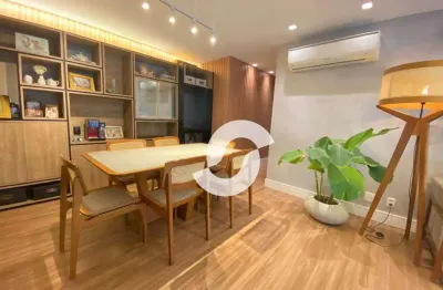 Apartamento à venda, 110 m² por r$ 1.330.000,00 - jardim icaraí - niterói/rj