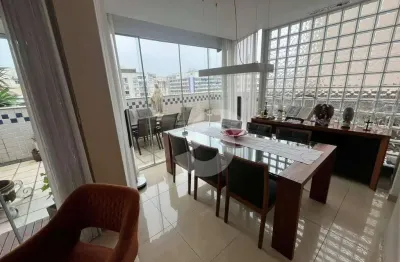 Cobertura com 3 dormitórios à venda, 225 m² por r$ 1.415.000,00 - ingá - niterói/rj