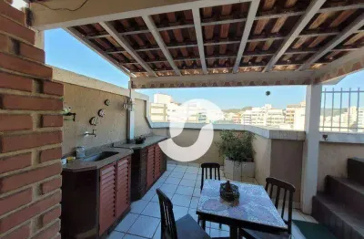 Cobertura à venda, 165 m² por r$ 1.250.000,00 - icaraí - niterói/rj