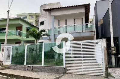 Casa duplex com 4 quartos, dentro de condomínio,  à venda, 160 m² por r$ 490.000 - arsenal - são gonçalo/rj