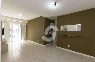 Apartamento com 2 dormitórios à venda, 76 m² por r$ 800.000,00 - itaipu - niterói/rj