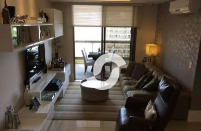 Cobertura com 4 dormitórios à venda, 350 m² por r$ 5.200.000,00 - jardim icaraí - niterói/rj