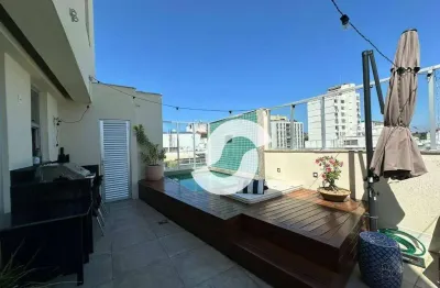 Cobertura com 3 dormitórios à venda, 240 m² por r$ 2.290.000,00 - ingá - niterói/rj