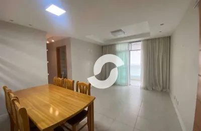 Apartamento com 2 dormitórios à venda, 78 m² por r$ 650.000,00 - santa rosa - niterói/rj
