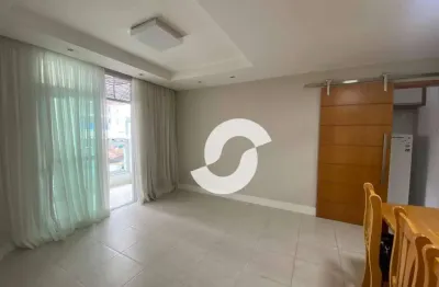 Apartamento com 2 dormitórios à venda, 78 m² por r$ 650.000,00 - santa rosa - niterói/rj