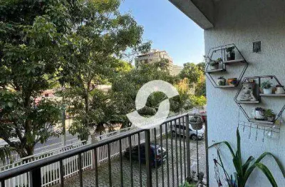 Apartamento com 3 dormitórios à venda, 76 m² por r$ 660.000,00 - gragoatá - niterói/rj