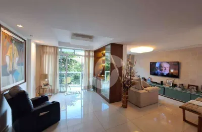 Apartamento com 4 dormitórios à venda, 140 m² por r$ 1.460.000,00 - boa viagem - niterói/rj