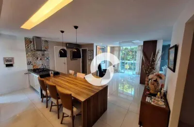 Apartamento com 4 dormitórios à venda, 140 m² por r$ 1.460.000,00 - boa viagem - niterói/rj