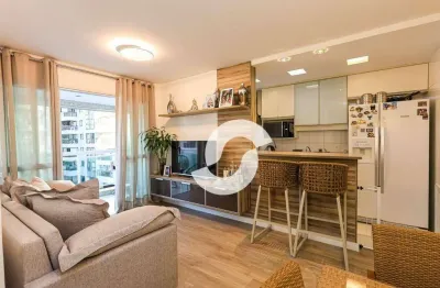 Apartamento com 3 dormitórios à venda, 85 m² por r$ 980.000,00 - charitas - niterói/rj