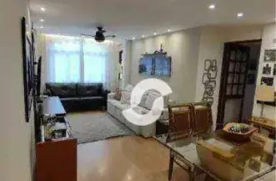 Apartamento à venda, 100 m² por r$ 610.000,00 - icaraí - niterói/rj