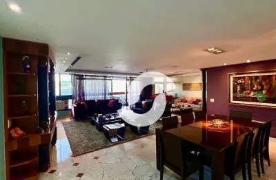 Apartamento com 4 dormitórios à venda, 300 m² por r$ 3.200.000,00 - icaraí - niterói/rj
