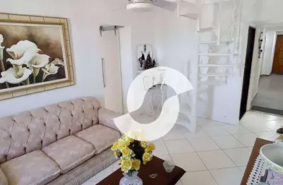 Cobertura com 3 dormitórios à venda, 140 m² por r$ 470.000,00 - fonseca - niterói/rj