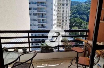 Apartamento com 2 dormitórios à venda, 75 m² por r$ 580.000,00 - santa rosa - niterói/rj