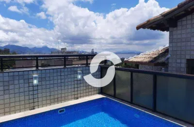 Cobertura à venda, 238 m² por r$ 1.180.000,00 - são domingos - niterói/rj