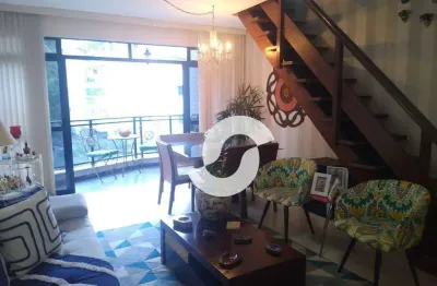 Cobertura à venda, 210 m² por r$ 980.000,00 - ingá - niterói/rj