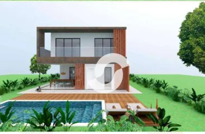 Casa com 4 dormitórios à venda, 208 m² por r$ 1.200.000,00 - ubatiba - maricá/rj