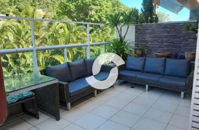 Cobertura com 3 dormitórios à venda, 215 m² por r$ 2.100.000,00 - itacoatiara - niterói/rj