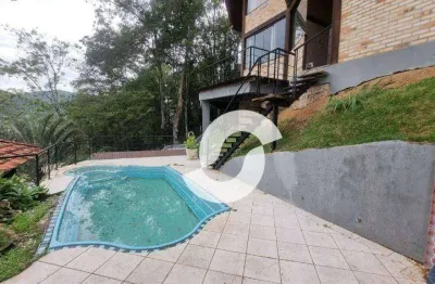 Casa com 4 dormitórios à venda, 450 m² por r$ 1.290.000,00 - itaipu - niterói/rj