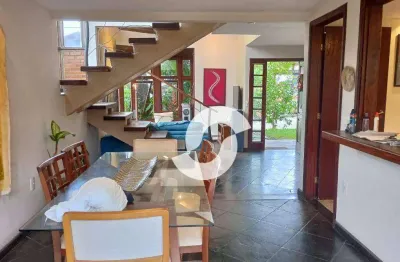 Casa com 3 dormitórios 2 suítes vista livre para floresta à venda, 263 m² por r$ 490.000 - sape - niterói/rj
