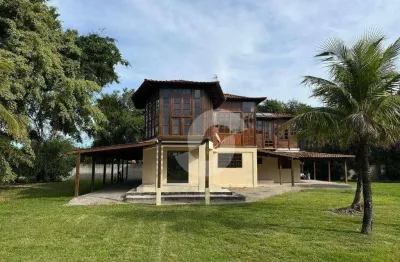 Sítio com 3 dormitórios à venda, 5536 m² por r$ 1.200.000,00 - caxito - maricá/rj