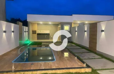 Casa com 3 dormitórios à venda, 122 m² por r$ 680.000,00 - jardim atlântico leste (itaipuaçu) - maricá/rj