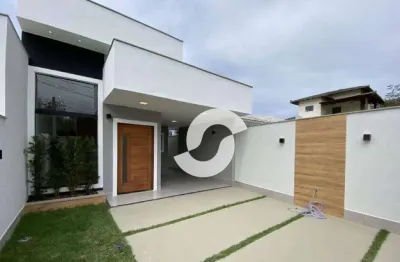 Casa com 3 dormitórios à venda, 122 m² por r$ 680.000,00 - jardim atlântico leste (itaipuaçu) - maricá/rj