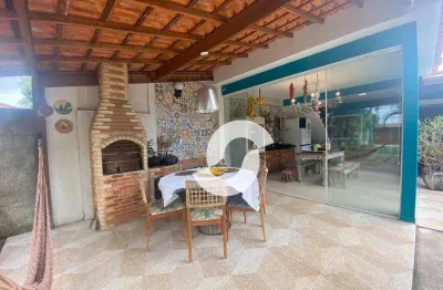 Casa com 1 dormitório à venda, 170 m² por r$ 880.000,00 - praia de itaipuaçu (itaipuaçu) - maricá/rj