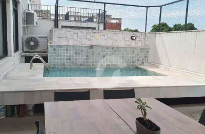 Cobertura com 3 dormitórios à venda, 160 m² por r$ 1.400.000,00 - ingá - niterói/rj