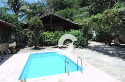 Casa com 3 dormitórios à venda, 225 m² por r$ 595.000,00 - itaipu - niterói/rj