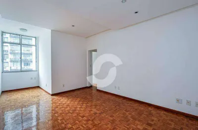 Excelente apartamento vazio com 2 dormitórios à venda, 85 m² por r$ 620.000,00 - icaraí - niterói/rj
