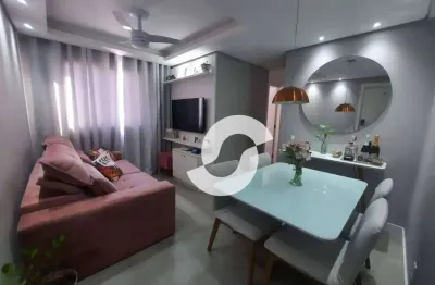 Apartamento com 2 dormitórios à venda, 50 m² por r$ 260.000,00 - neves - são gonçalo/rj